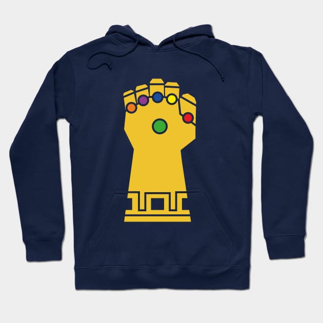 Minimalist Infinity Gauntlet Hoodie by PWCreate